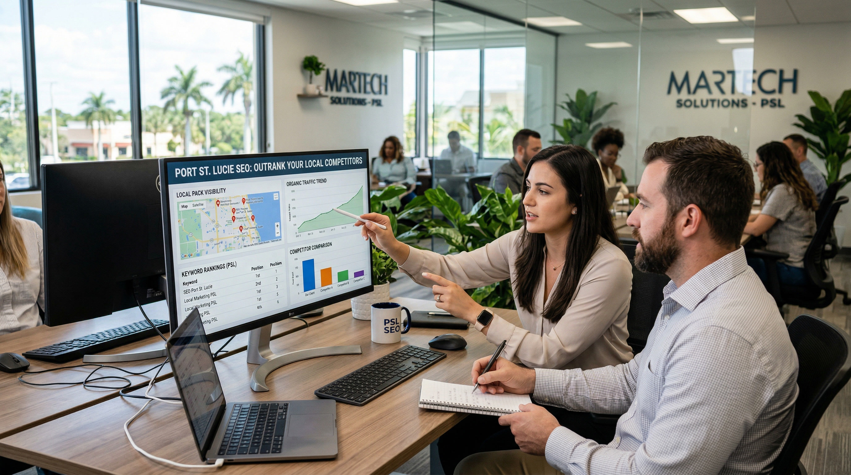 Port St. Lucie FL Tradition community and Treasure Coast representing competitive local SEO market